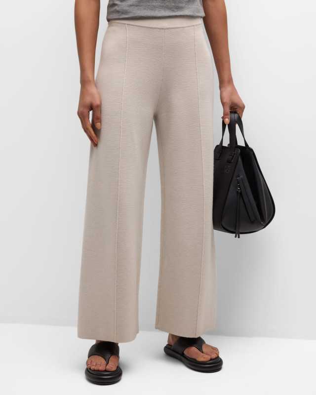 Joy Pull-On Wool Pants